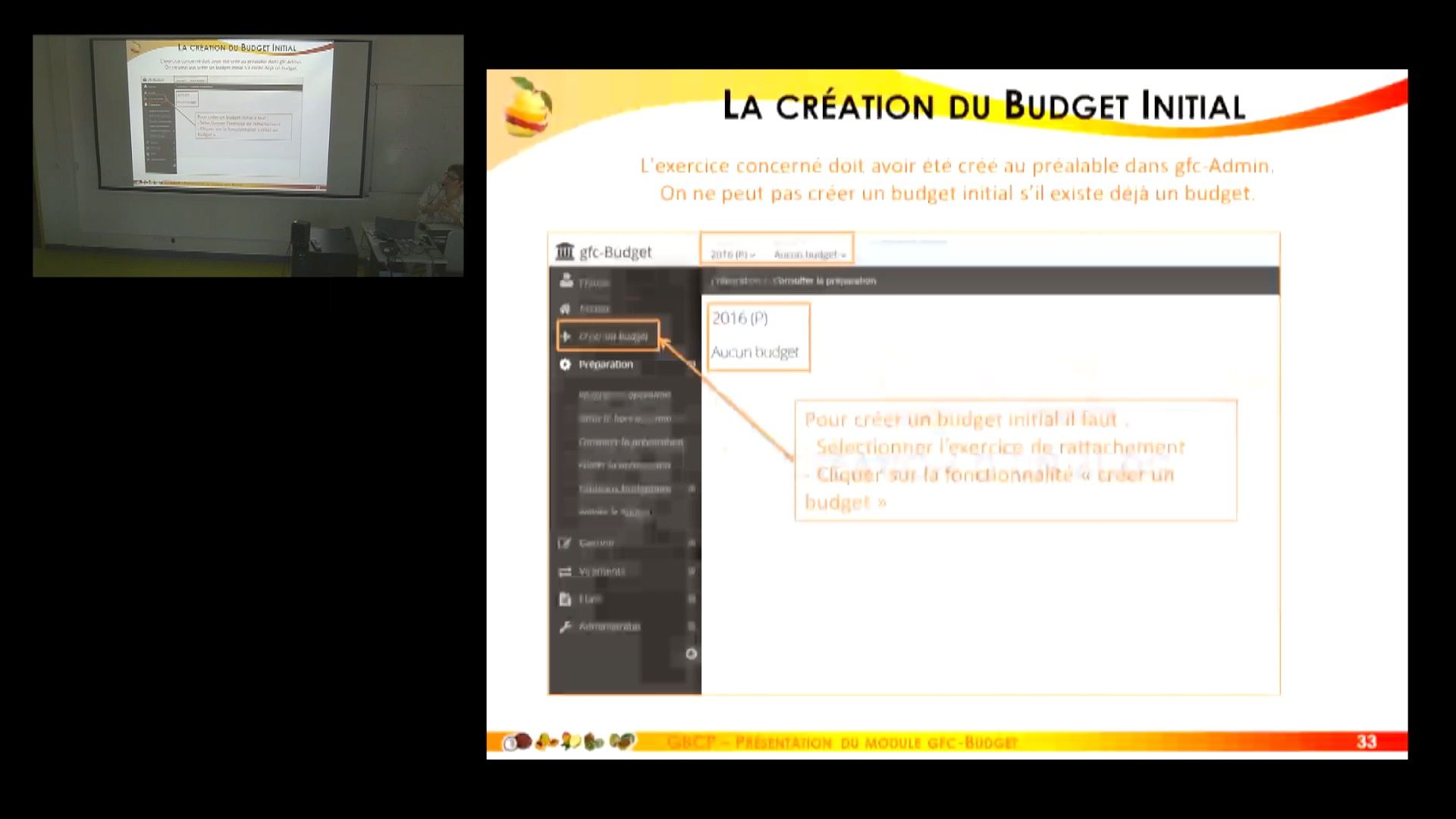 GFC-Budget Création budget