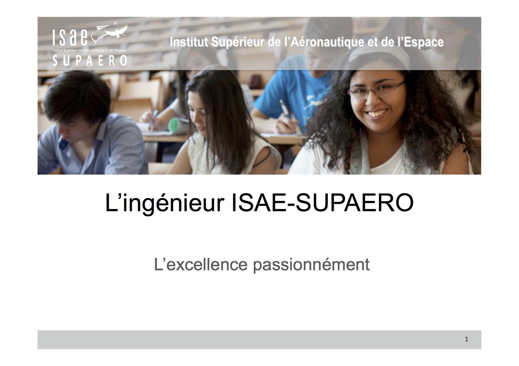 Formation Ingénieur ISAE-SUPAERO